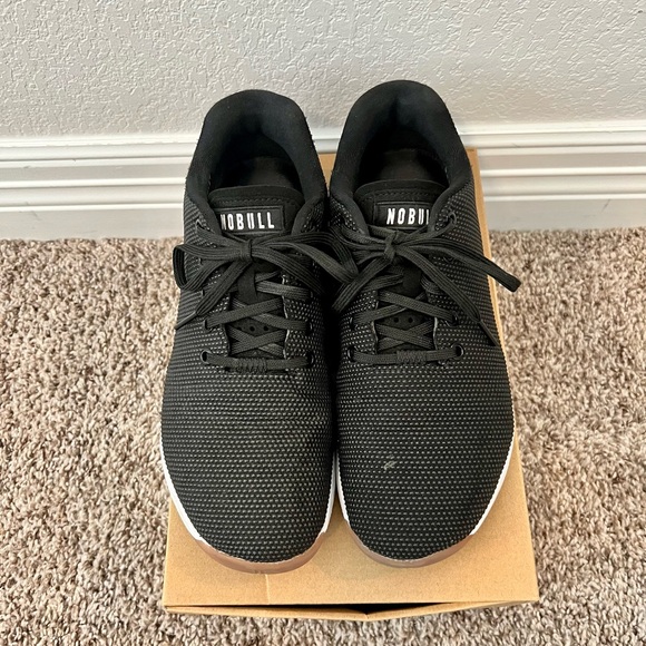 Nobull Project Men’s Outwork Black White Gum Size 9M - Picture 4 of 8